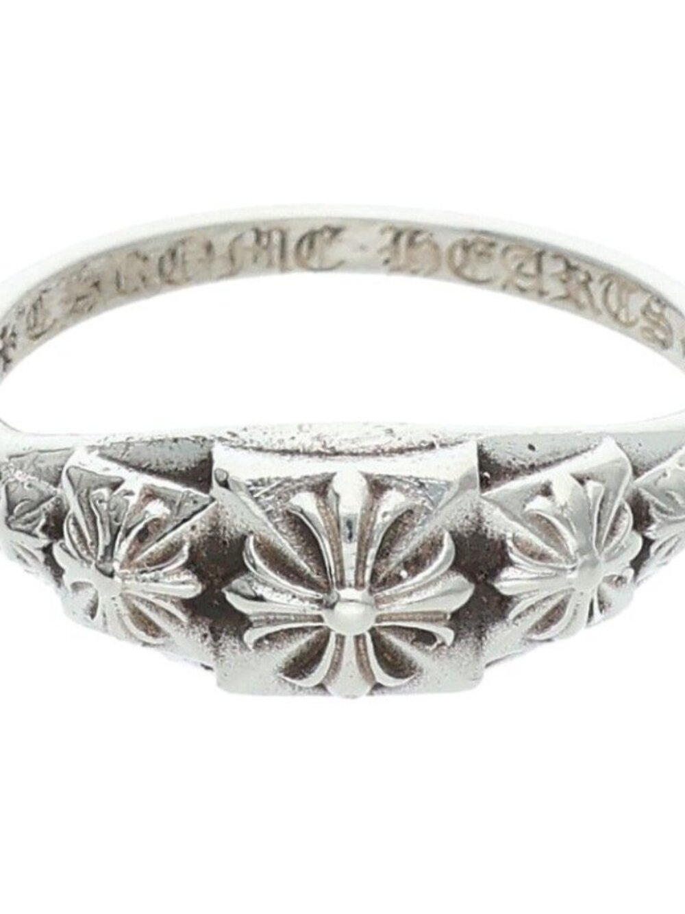 Chrome Hearts Tiny Pyramid Silver Ring